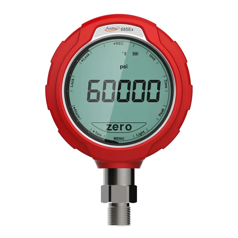 Additel ADT685Ex-10-GP Intrinsically Safe Digital Pressure Gauge with Gauge Pressure Type, 0.1% of Full Span Accuracy