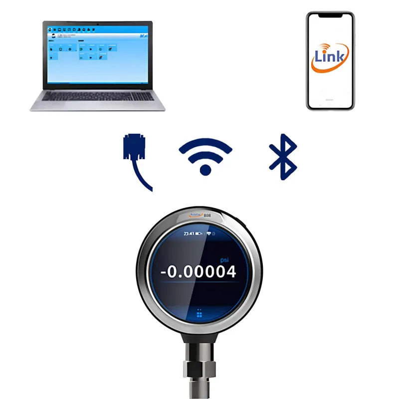 Additel ADT686-10 Digital Pressure Gauge with Gauge and Absolute Pressure Type, 0.1% of Full Span Accuracy