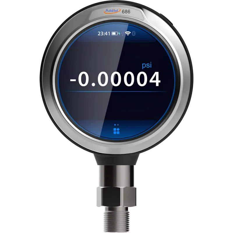 Additel ADT686-10 Digital Pressure Gauge with Gauge and Absolute Pressure Type, 0.1% of Full Span Accuracy