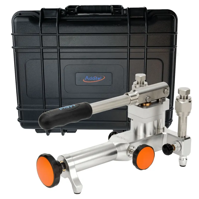 Additel 914A Handheld Pneumatic Pressure Test Pump, 95% Vacuum to 375 psi (25 bar)