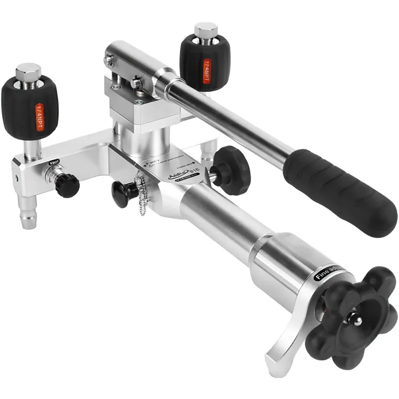 Additel 916A Pressure Test Pump, 95% Vacuum to 600 psi (40 bar) Positive Pressure