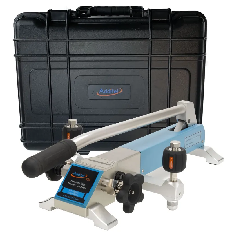 Additel 920HV High Pressure Pneumatic Test Pump, High Volume, 95% Vacuum to 3,000 psi (200 bar) Positive Pressure