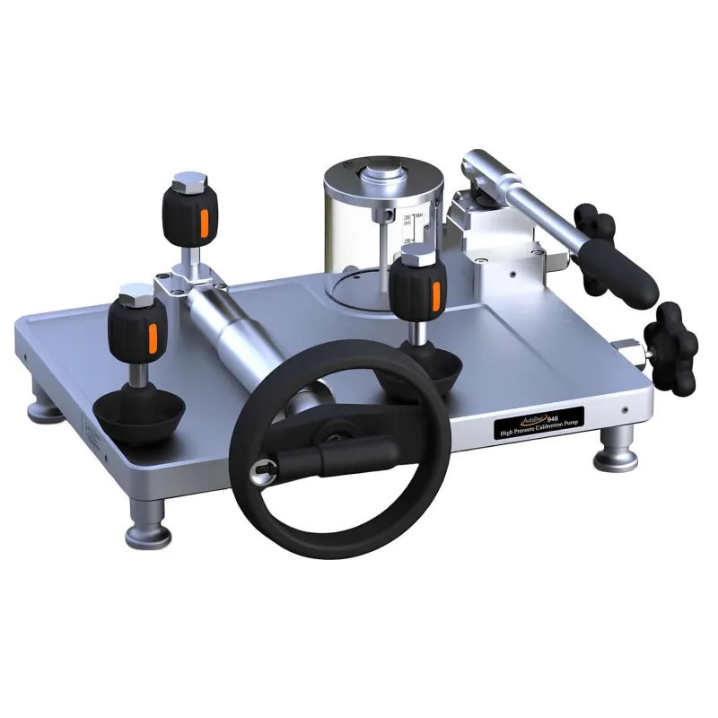 Additel 946AW [ADT946AW-N2-SET] Hydraulic High Pressure Calibration Pump with Carrying Case, Deionized Water Media, 1/2 NPT female, 15,000 psi (1,000 bar)