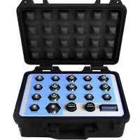 Additel ADT104-HP Adapter and Fitting Kit with Carrying Case