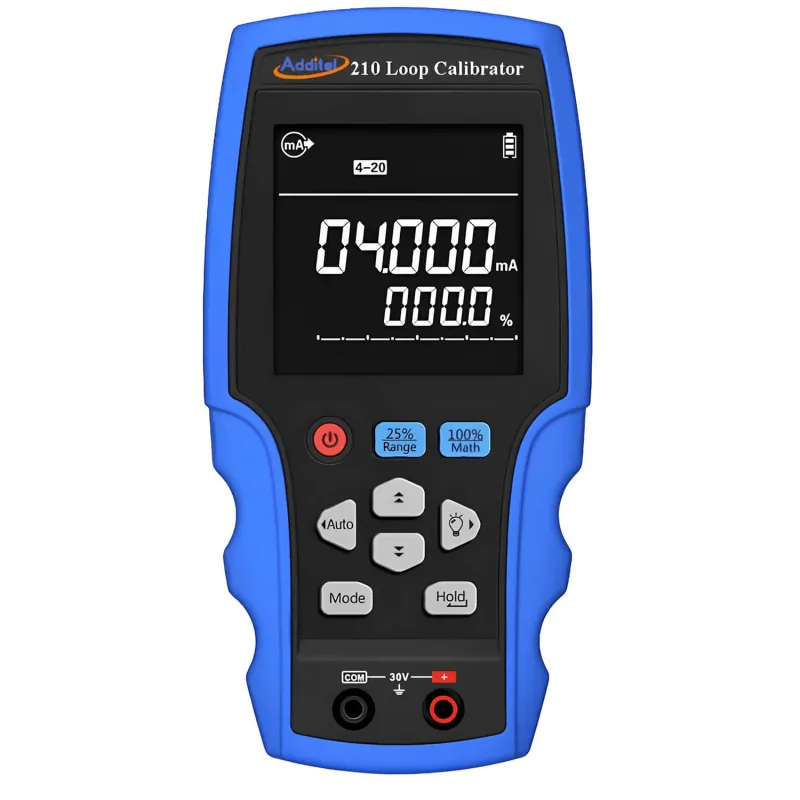 Additel 210 [ADT210] Loop Calibrator, 0.01% Accuracy w/NVLAP ISO 17025 Accredited Calibration Certificate