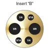 Additel ADT875 [ADT875-350-B-220V] Kalibrator Blok Kering, 33°C hingga 350°C (91 hingga 662°F), 220V dengan Sisipan B (3/8 inci, dua buah 1/4 inci, 1/8 inci, dan dua buah 3/16 inci)