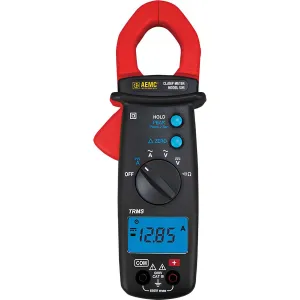 AEMC 505 [2139.82] True-RMS Clamp-on Meter, AC/DC, 600VAC/DC, 400AAC/DC, Ohms, Continuity, 600V CAT III