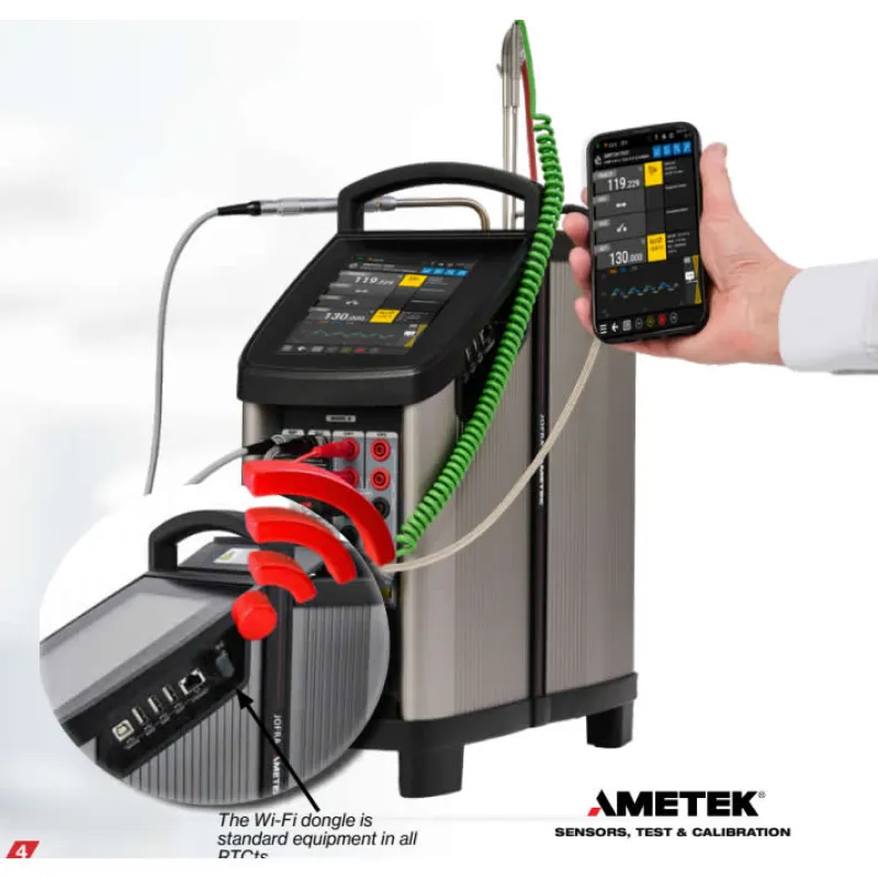 Ametek Jofra RTCt-700A Basic Model - Reference Temperature Calibrator, 33˚C to 700˚C (91˚F to 1292˚F)