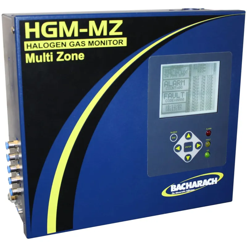 Bacharach HGM-MZ Multi-Zone Gas Leak Monitor, Halogens (CFCs, HFCs and HCFCs) Without Remote Display