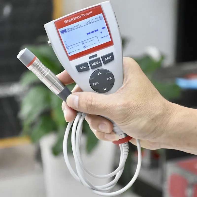 ElektroPhysik MiniTest 735 Pengukur Ketebalan Lapisan dengan Sensor Eksternal (34 Model dalam Keluarga Produk Ini)