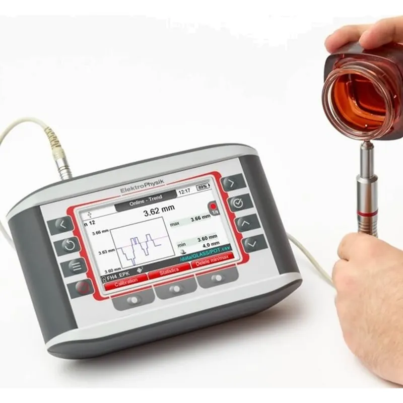 ElektroPhysik MiniTest FH [80-190-0000] Alat Ukur Ketebalan Dinding Magnetik untuk Plastik, Kaca, Titanium, dan Lainnya
