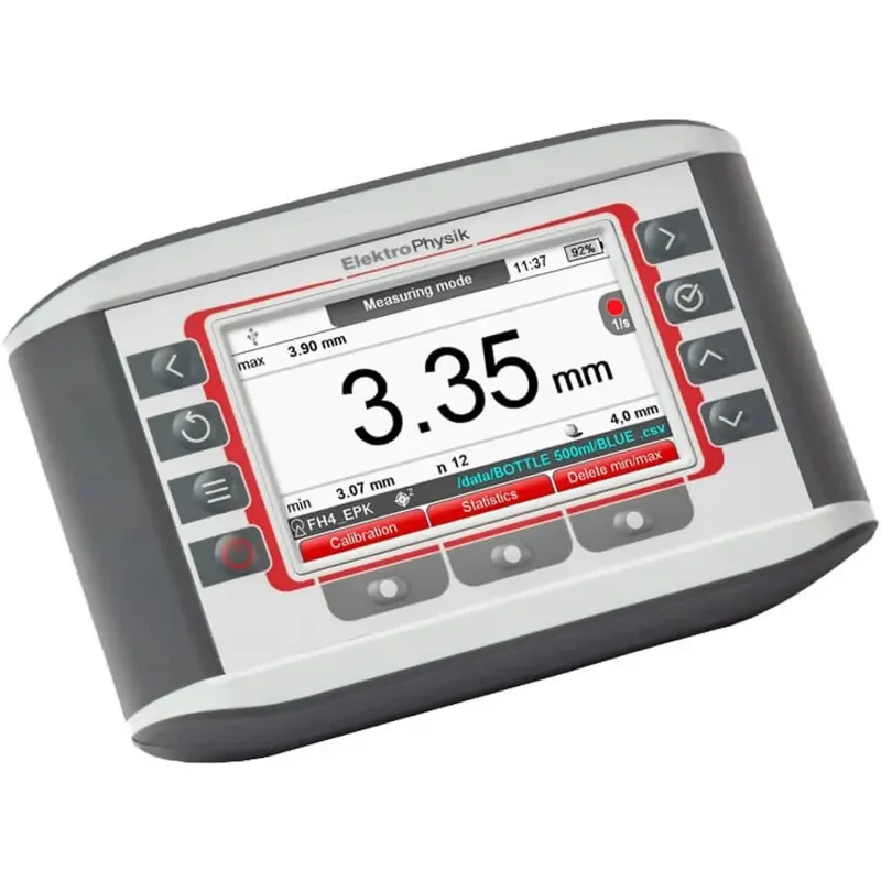 ElektroPhysik MiniTest FH [80-190-0000] Alat Ukur Ketebalan Dinding Magnetik untuk Plastik, Kaca, Titanium, dan Lainnya