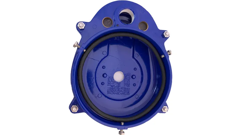 Eno Scientific 5380  Turtle Cap with 3/4" Threaded Access Hole, 6"