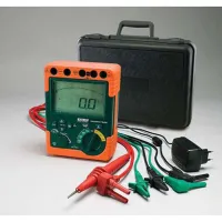 Extech 380396 Digital High Voltage Insulation Tester (220V), 500V, 1000V, 2500V, dan 5000V