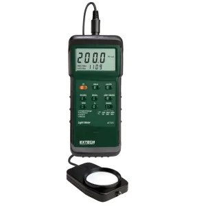 Extech 407026 Heavy Duty Light Meter with PC Interface FC/LUX