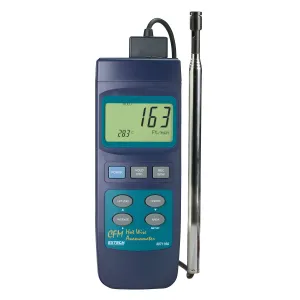 Extech 407119 Anemometer Termo Kawat Panas CFM Tugas Berat