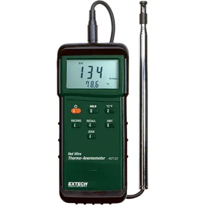 Extech 407123 [407123-NIST] Heavy Duty Hot Wire Thermo-Anemometer with NIST Calibration