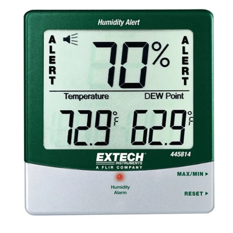 Extech 445814 Hygro-Thermometer Humidity Alert with Dew Point