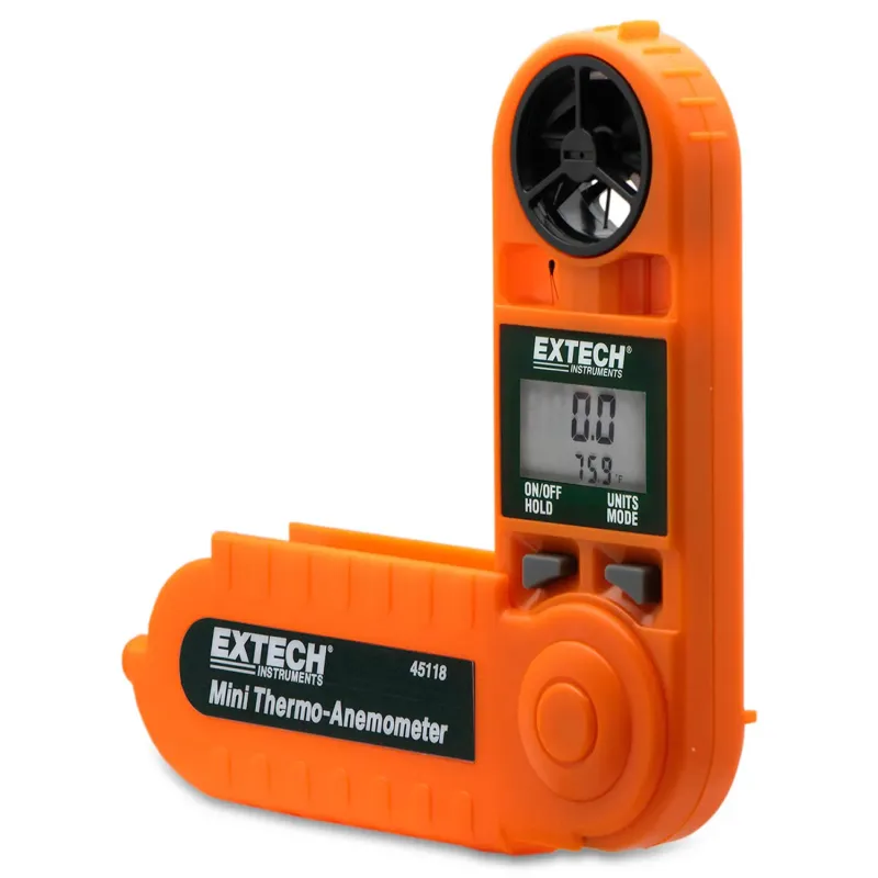 Extech 45118 Mini Waterproof Thermo-Anemometer with Air Velocity, Temperature and Windchill