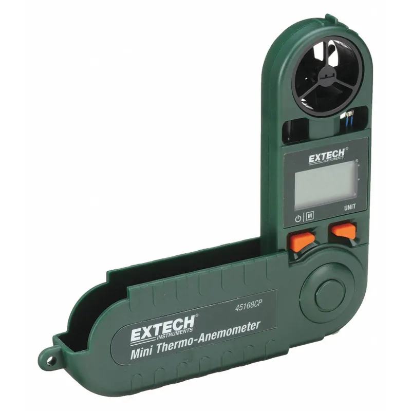 Extech 45168CP Thermo-Anemometer Mini with Built-in Compass