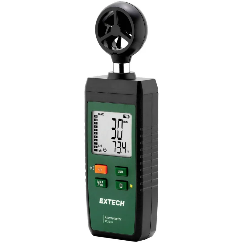Extech AN250W Anemometer with Connectivity to ExView® App