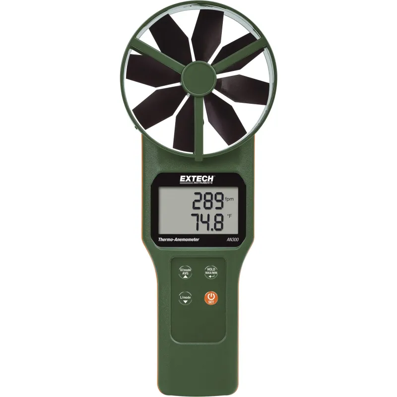 Extech AN300 Anemometer Termal CFM/CMM Baling-Baling Besar
