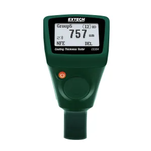Extech CG304 Coating Thickness Tester with Bluetooth, 0 to 2000µm; 0 to 78.7mils