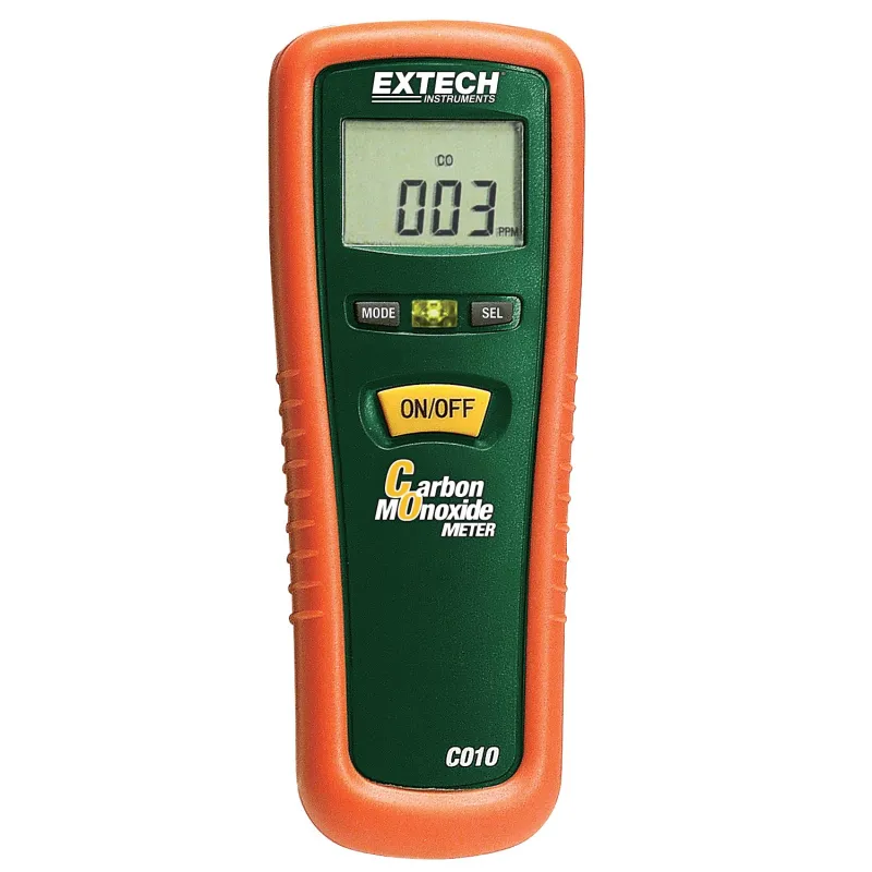 Extech CO10 Pengukuran Meter Karbon Monoksida (CO) hingga 1000ppm