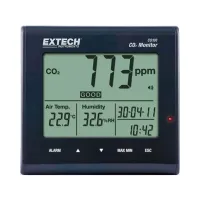 Extech CO100 Monitor Kualitas Udara Dalam Ruangan CO2 Mengukur Suhu & Kelembapan Udara CO2