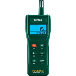 Extech CO260 Indoor Air Quality CO and CO2 Meter and Datalogger
