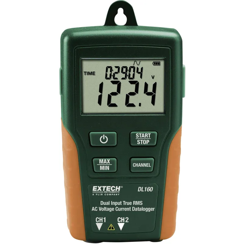 Extech DL160 Dual Input TRMS AC Voltage/Current Data Logger