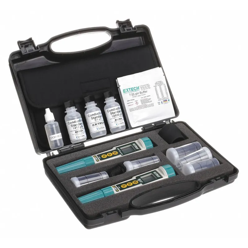 Extech DO610 ExStik II Dissolved Oxygen / pH / Conductivity Kit