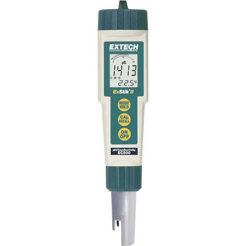 Extech EC500 Waterproof ExStik II pH / Conductivity / Temperature Meter
