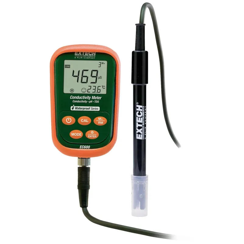 Extech EC600 Waterproof Conductivity Meter Kit