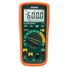 Extech EX355 True-RMS Digital Multimeter, 600VAC/DC, 10AAC/DC w/Non-Contact Voltage Detector