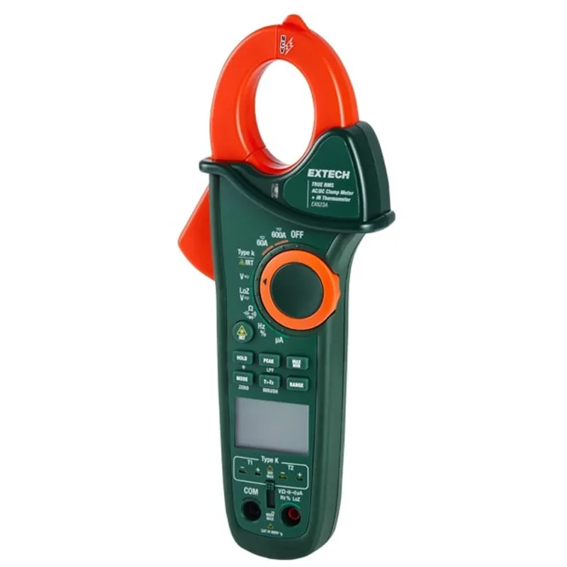 Extech EX623A 600A AC/DC Clamp Meter with IR and Dual Type K