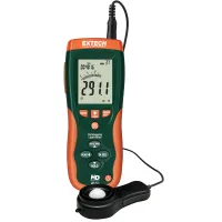 Extech HD450 Heavy Duty Datalogging Light Meter, 00, 4000, 40k, 400kLux