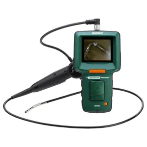 Extech HDV540 High-Definition Articulating VideoScope Kit With 0.24" (6mm) Diameter & 3.5" TFT LCD Monitor