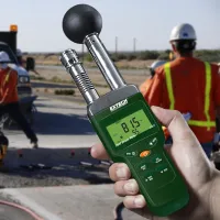Extech HT200 Heat Stress (WGBT) Wet Bulb Globe Temperature Meter