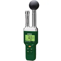 Extech HT200 Heat Stress (WGBT) Wet Bulb Globe Temperature Meter