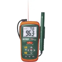 Extech RH101 Hygro-Thermometer & Infrared Thermometer, -58 to 932°F (-50 to 500°C, Humidity Air Temp