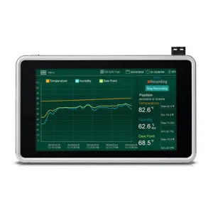 Extech RH550 Humidity / Temperature Chart Recorder with Touchscreen
