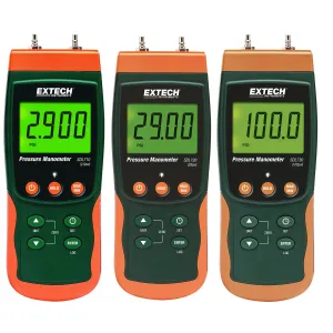 Extech SDL700 Series Differential Pressure Manometers/Dataloggers (3 Model In This Product Family)