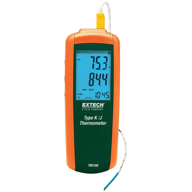 Extech TM100 Type J/K Single Input Thermometer