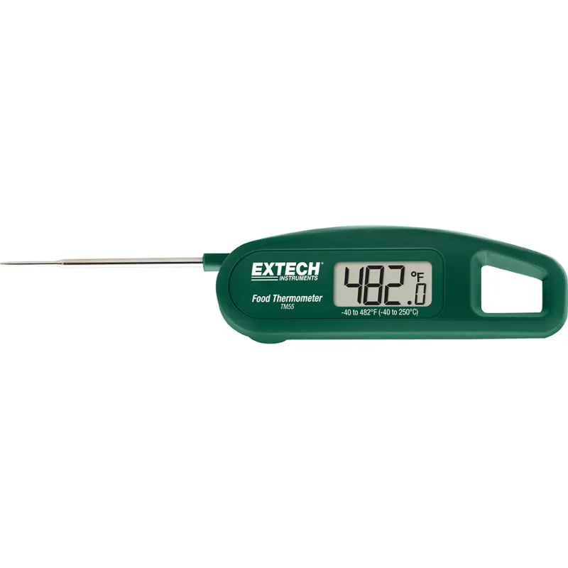 Extech TM55 Food Thermometer, Fold-Up Pocket Sized, NSF Certified -40 to 482°F (-40 to 250°C)