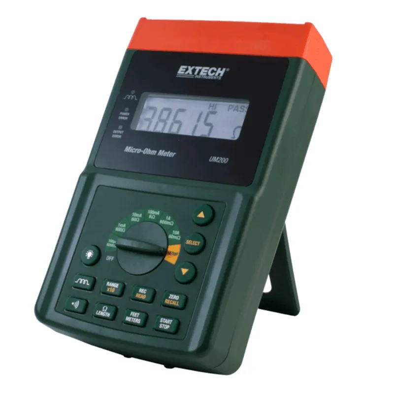 Extech UM200 High Resolution Micro-Ohm Meter Precision Meter