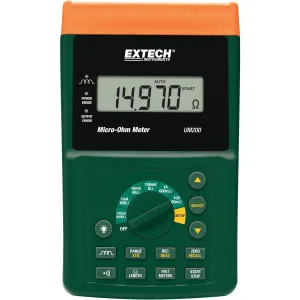 Extech UM200 High Resolution Micro-Ohm Meter Precision Meter