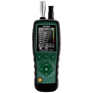 Extech VPC260 Penghitung Partikel 6-Saluran, 0,3 µm, 0,5 µm, 1,0 µm, 2,5 µm, 5,0 µm, 10 µm