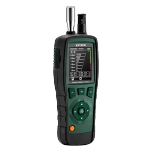 Extech VPC300 Penghitung Partikel Video 6-Saluran dengan Kamera Terintegrasi, 0,3 µm, 0,5 µm, 1,0 µm, 2,5 µm, 5,0 µm, 10 µm