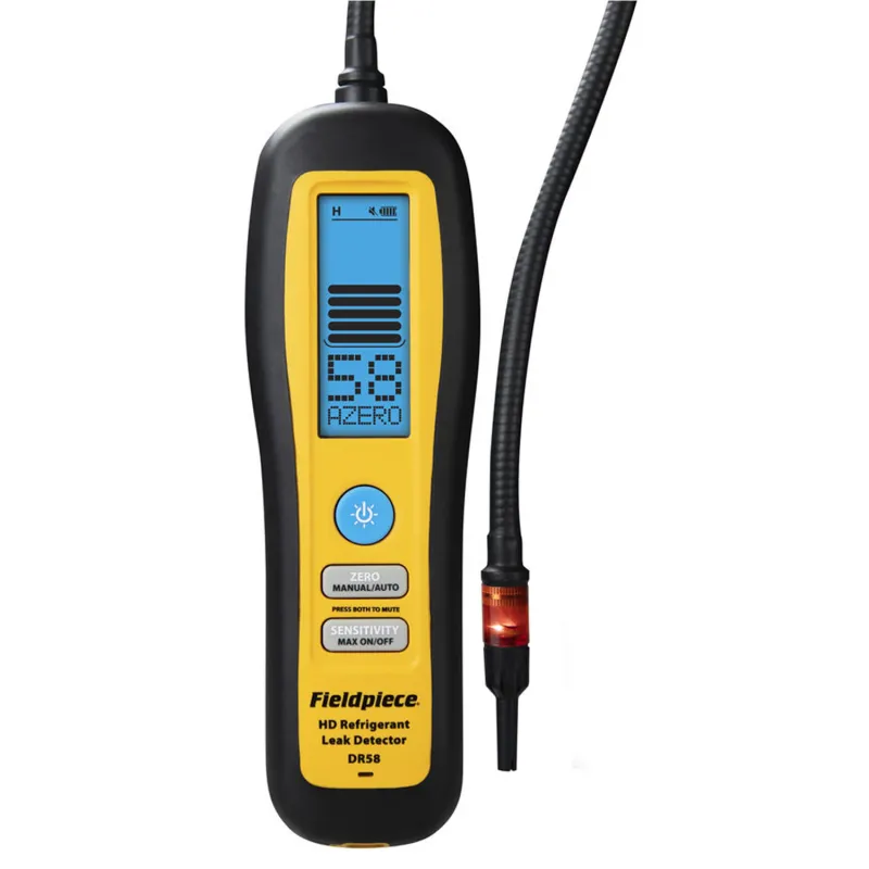 Fieldpiece DR58 Heated Diode Refrigerant Leak Detector with LCD Display